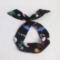 Fashion Women Hair Accessories Animal Printing Bow Rabbit Ear Headbands